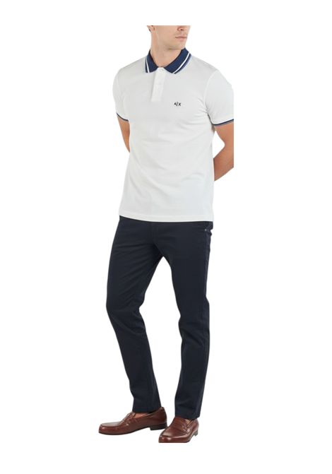 polo con detagli a contrasto ARMANI EXCHANGE | Polo | XM002350 AF10366U0009